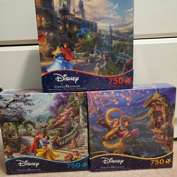 Thomas kinkade disney puzzles